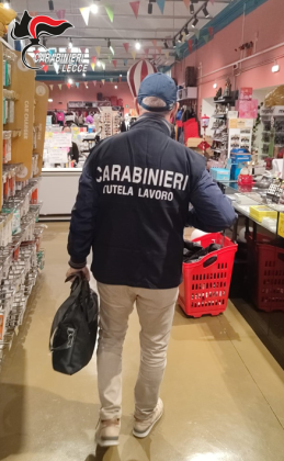Controlli sui luoghi di lavoro, irregolarità in un terzo delle aziende: sanzioni per 80.000 euro e sospensione per cinque - Corriere Salentino