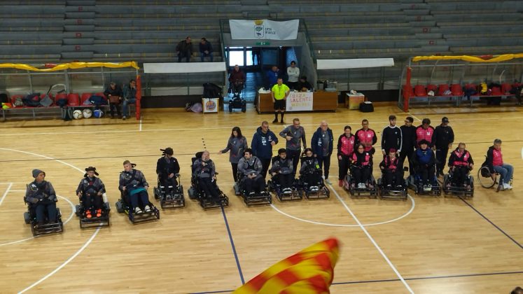 Campionato Nazionale di Powerchair Football, partita del 26 novembre - Corriere Salentino