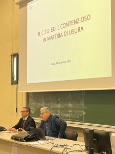 "Il ruolo del consulente tecnico d’ufficio ed il contenzioso in materia di usura", il convegno all'Unisalento - Corriere Salentino