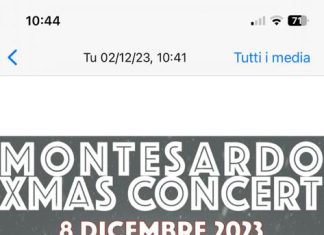 Il dono natalizio di Casa Tabacco alla comunità di Montesardo: accensione delle luminarie e concerto con la partecipazione di Karima