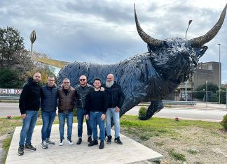 La sfilata in moto dei Babbo Bikers a Nardò