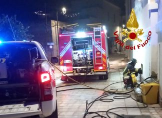 Paura nel Capo di Leuca: in fiamme un seminterrato, inagibile anche l’appartamento sovrastante
