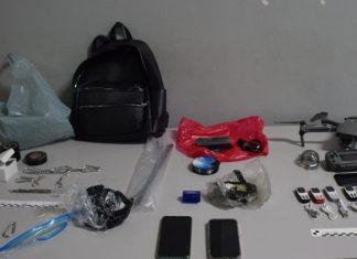 Usano un drone per tentare di introdurre in carcere cellulari e droga, scattano due arresti