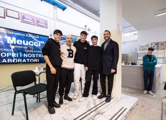 “Imprenditoria per i giovani d’oggi” all’istituto scolastico I.I.S. “A.Meucci” di Casarano, oltre 450 studenti presenti