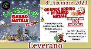 "Babbo Natale a Leverano", dall’8 dicembre giochi e musica - Corriere Salentino