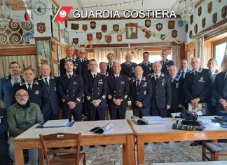 Visita del Capo del Compartimento marittimo di Gallipoli alle delegazioni dell’ANMI della provincia di Lecce