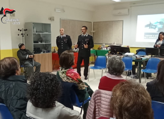 Taurisano, i carabinieri incontrano le fasce più deboli per informare gli anziani e prevenire le truffe