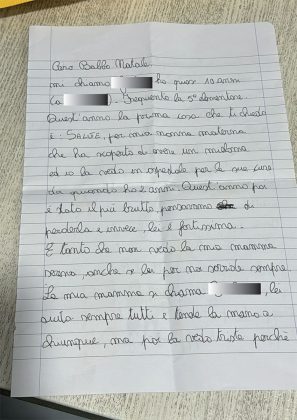Parla d’altruismo, d’amore e di salute la letterina più bella indirizzata a Babbo Natale - Corriere Salentino