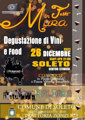 Il 26 Dicembre “Soleto Dipinto di Luci” e “Le mura in festa”: a Soleto artisti di strada, mercatini natalizi, musica, sapori e vini - Corriere Salentino