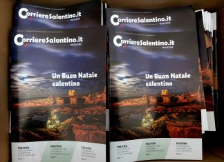 Torna Corriere Salentino Magazine: nuovo numero cartaceo per festeggiare il Santo Natale
