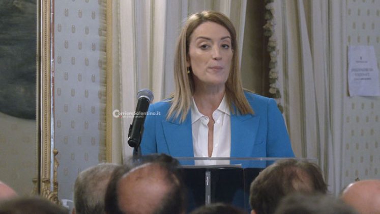 Metsola: “Se il Sud cresce prosperano anche l'Italia e l'Europa” - Corriere Salentino