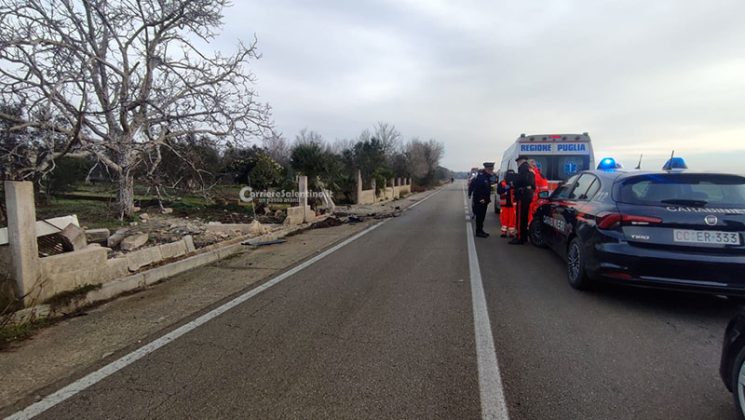 Tragedia nel basso Salento, perde il controllo della Punto e si ribalta: muore 23enne - Corriere Salentino