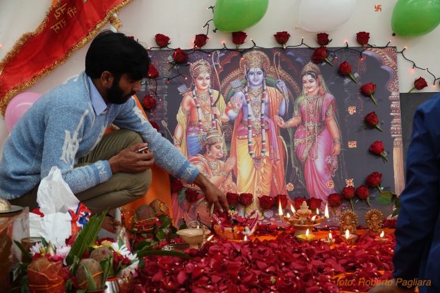 La numerosa comunità indiana festeggia a Lecce il tempio indiano Ram Mandir - Corriere Salentino