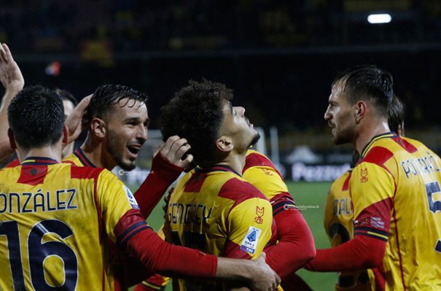 Il Lecce non la chiude e il Cagliari pareggia, finisce 1-1 al Via del Mare - Corriere Salentino