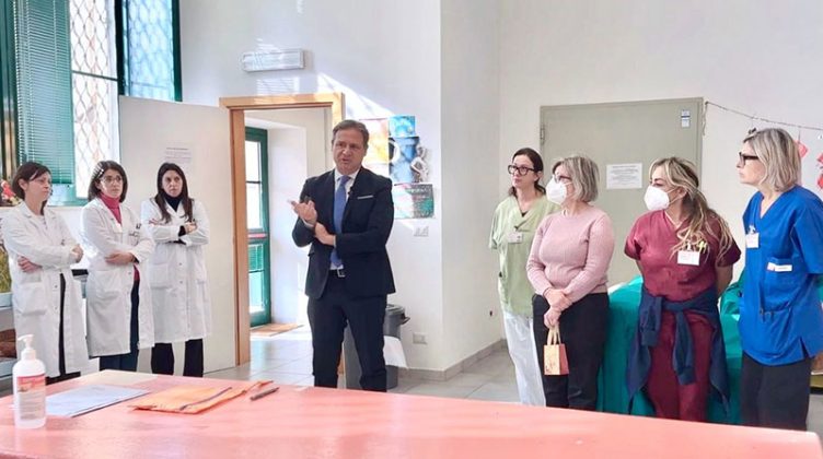 Centro DCA Lecce, Pagliaro: "Oggi di nuovo in visita, per ribadire vicinanza e impegno per l'attivazione in tempi brevi dei posti letto" - Corriere Salentino