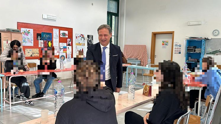 Centro DCA Lecce, Pagliaro: "Oggi di nuovo in visita, per ribadire vicinanza e impegno per l'attivazione in tempi brevi dei posti letto" - Corriere Salentino
