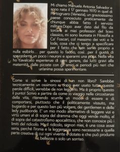 Non libro di Salvador Manuela - Corriere Salentino