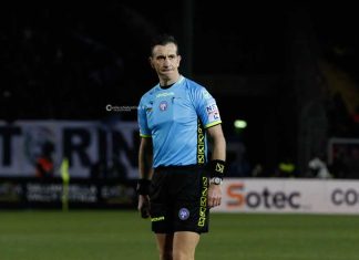 L’arbitro di Parma –Lecce, con il fischietto Doveri nelle 14 partite e mezza, un bilancio così e così