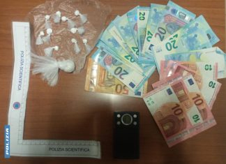 Negli slip dosi di cocaina, in casa anche un cristallo di Mdma: 35enne incensurato ai domiciliari