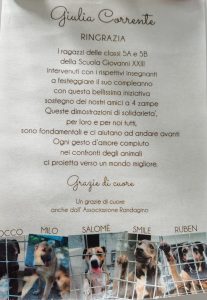 Rinuncia alla festa del suo 10º compleanno per aiutare gli “amici a 4 zampe”. Festa a scuola per Giulia - Corriere Salentino