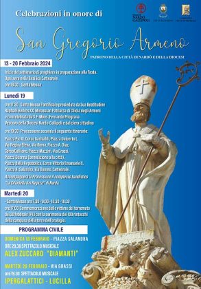 San Gregorio, il programma della festa patronale - Corriere Salentino