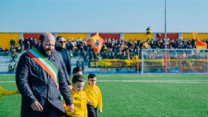 Taglio del nastro per il "nuovo" stadio comunale "Antonio Bianco" - Corriere Salentino