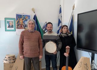 Chitarre e tamburelli all’istituto comprensivo Don Bosco di Cutrofiano grazie al progetto Mama – Musica ai margini