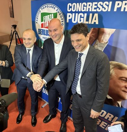 Forza Italia a Congresso anche a Lecce, Paride Mazzotta ritorna al coordinamento provinciale, nuovo ingresso nel partito azzurro per l'imprenditore Antonio Raone - Corriere Salentino