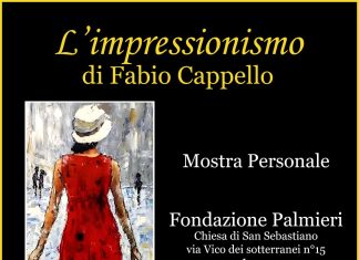 Dal 10 marzo “L’Impressionismo” di Fabio Cappello presso la Fondazione Palmieri