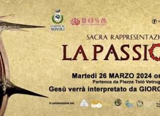 A Novoli il 26 Marzo la Sacra rappresentazione della Passione