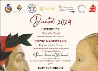 Domenica 24 marzo Tuglie si prepara al Dantedì