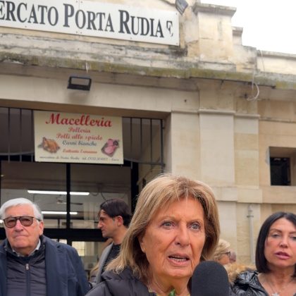 La rinascita del Mercato di Porta Rudiae e del centro storico, Poli Bortone: “Sbagliata la pista ciclabile che cancella parcheggi. Movida diffusa per il rilancio” - Corriere Salentino