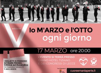 Serata di solidarietà e riflessione al Tiziano di Lecce con Mauro Pulpito e Barbara Politi