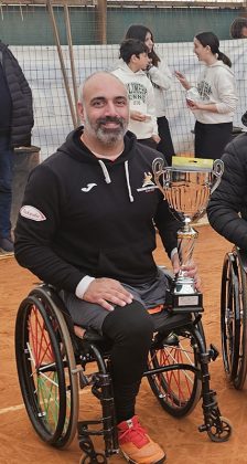 Tennis in carrozzina. Salvatore Vasta trionfa nel Salento - Corriere Salentino