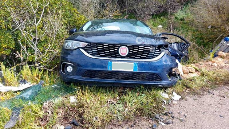 Violento impatto sulla statale 275: due feriti trasportati in ospedale - Corriere Salentino