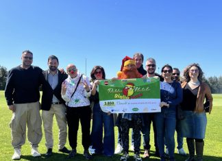 Consegnato il ricavato della settima edizione del Babbo Natale Giallorosso