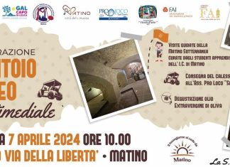 Inaugurazione del frantoio ipogeo multimediale di via Libertà, “antico manufatto custode del passato”
