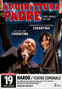 Intervista a Salvatore Cosentino, un magistrato artista e "narratore" applaudito nei teatri. "Addirittura padre" il 19 al Teatro comunale di Nardò - Corriere Salentino