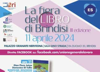 Ada Fichera di Pagine Libere a Brindisi per la Fiera del Libro