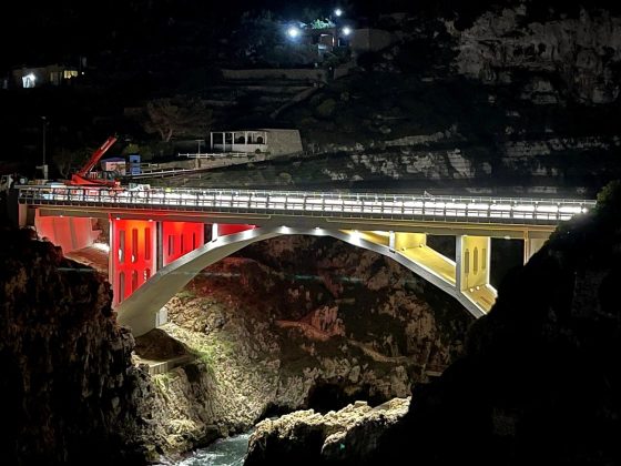 Grande festa per la riapertura del Ponte icona del Salento. Il presidente Minerva all'inaugurazione del Ciolo: "Risultato frutto del buon lavoro di squadra" - Corriere Salentino