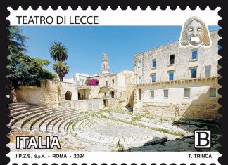 Emesso oggi il francobollo dedicato al Teatro romano di Lecce