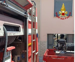 Divampano le fiamme in casa: ustioni lievi per una coppia di anziani - Corriere Salentino
