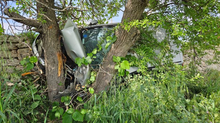 Fuori strada con l'auto sulla provinciale: conducente trasportato in ospedale - Corriere Salentino