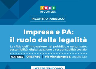 A Lequile, il 6 aprile, alle 17.30, incontro pubblico con Francesco Mandoi, ex Procuratore Nazionale Antimafia