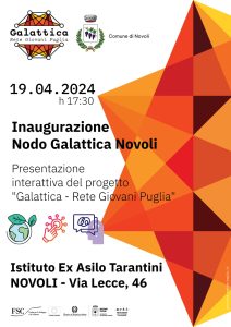 Anche a Novoli parte il nodo GALATTICA, il progetto dalla parte dei giovani - Corriere Salentino