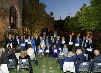 Club Lions Tricase-Santa Maria di Leuca “Novecento Riders”: la cerimonia per i nuovi ingressi alla presenza delle autorità civili