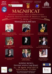 Il Concorso Internazionale di Musica Classica e Danza Classica "Magnificat" si prepara a illuminare le scene internazionali con l'eccellenza artistica - Corriere Salentino