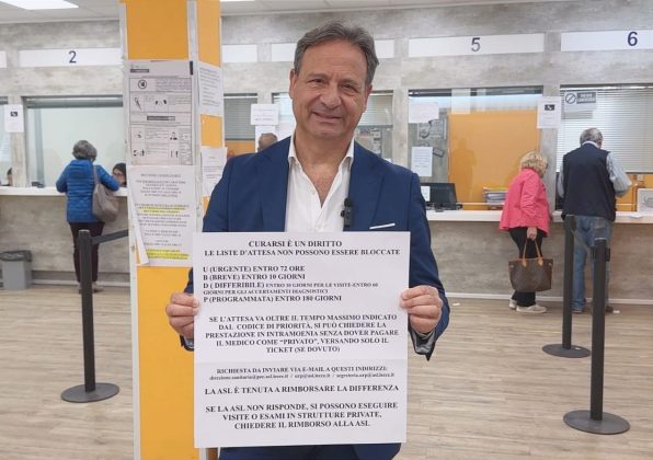 Liste d'attesa sature, ispezione Pagliaro al Cup Ex Vito Fazzi: "Informiamo i cittadini su diritto a rimborso di visite ed esami a pagamento" - Corriere Salentino
