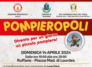 Tutto pronto per la I° edizione di Pompieropoli