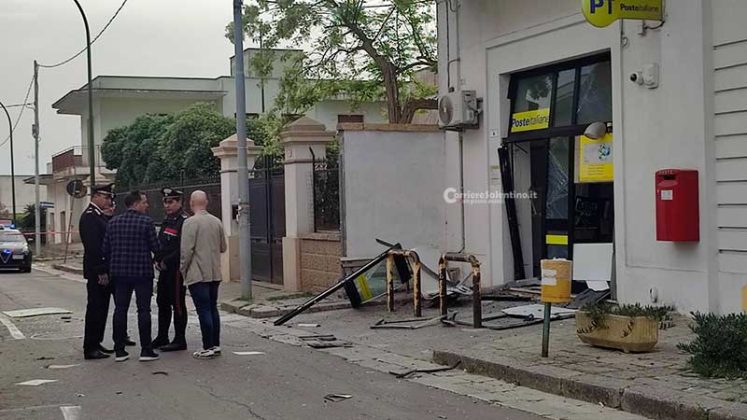 La “banda dei Postamat” torna a colpire nel Salento: preso di mira un ufficio postale nel Capo di Leuca - Corriere Salentino